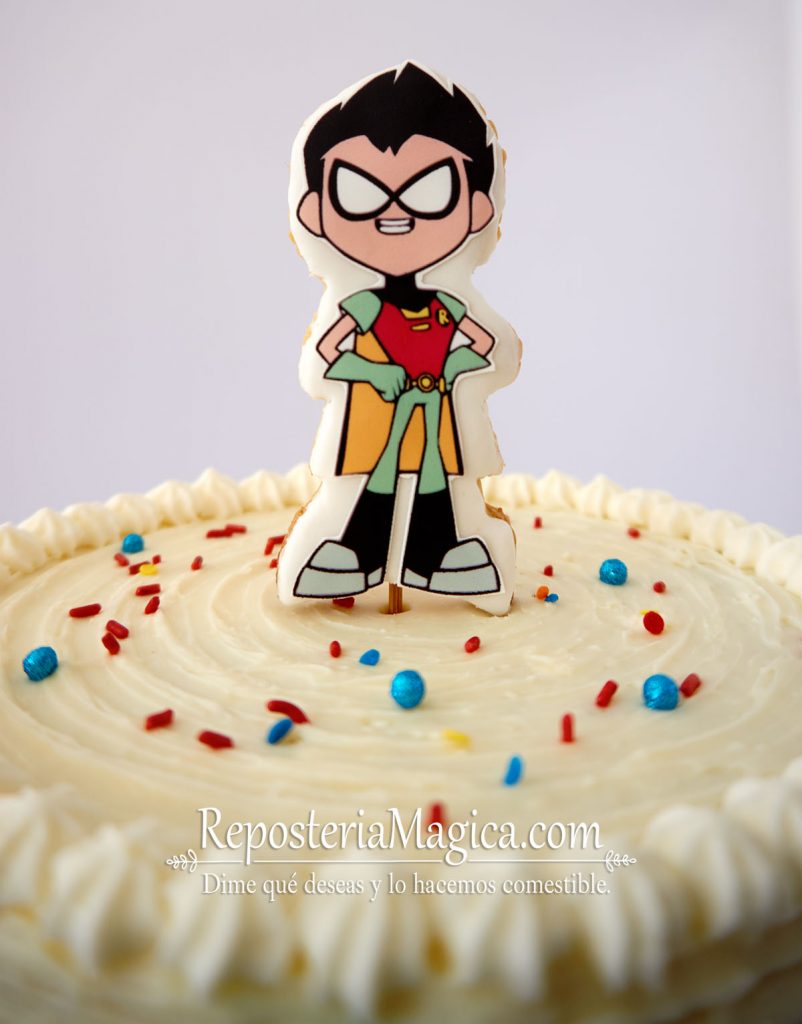 Pastel Robin - Reposteria Magica