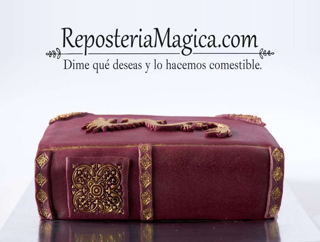 Pastel Libro Dragon - ReposteriaMagica.com